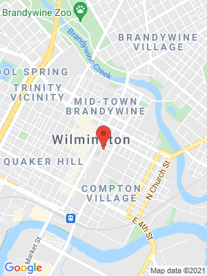 a map of the Wilmington Delaware office of the Division of Human Relations